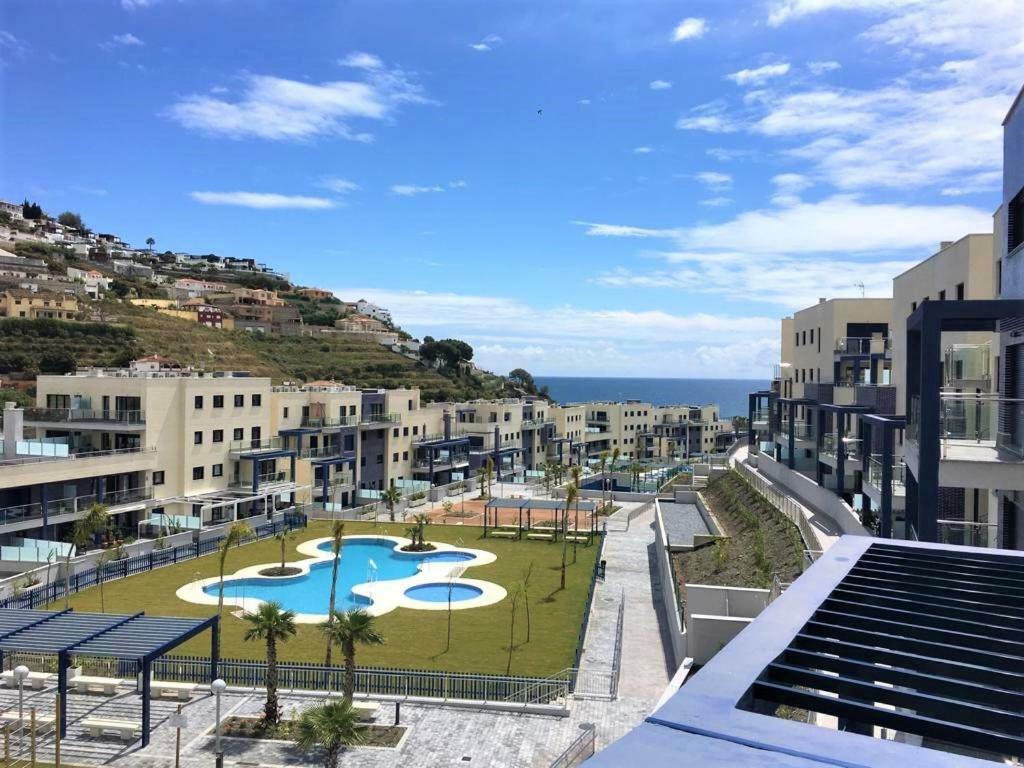 Апартаменты Residencial Playa Cabria Альмуньекар Экстерьер фото